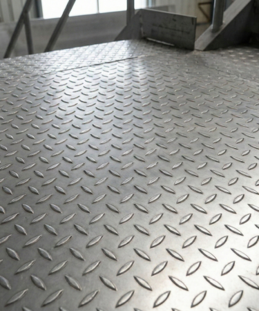 Blacha ryflowana nierdzewna – bezpieczeństwo w parze z trwałością