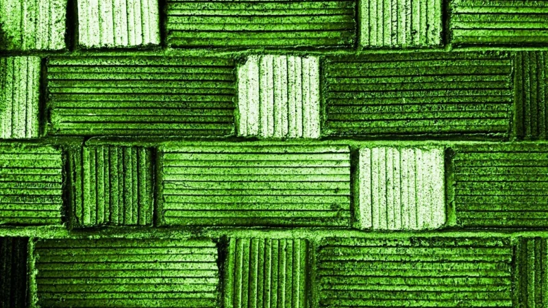 Aparici Metallic Green Natural 49,75×99,55