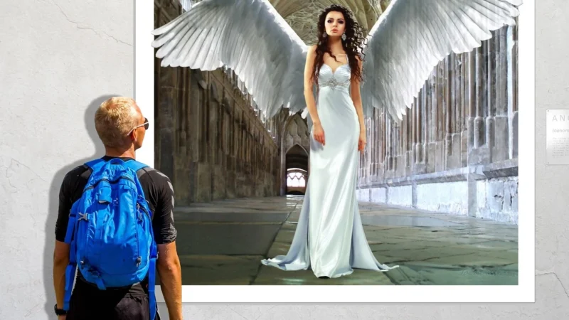 ARTGEIST FOTOTAPETA XXL – KWIATOWA WSTĘGA