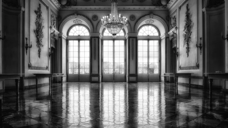 Artgeist Parawan 3-Częściowy – Biała Pajęczyna [Room Dividers] 135X172