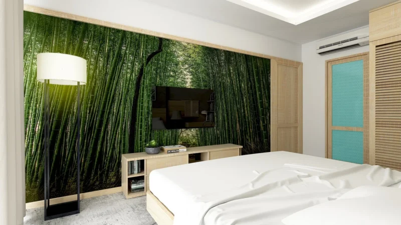 Artgeist Parawan 5-Częściowy – Stary Beton Ii [Room Dividers] 225X172