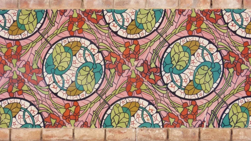 Ceramika Paradyż Modernizm Bianco Mozaika Prasowana K.3,6X4,4 Mix D 30,9X30,9