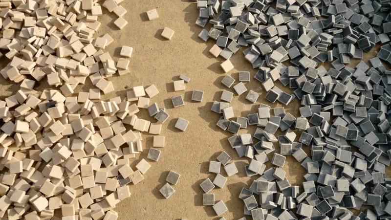 Cersanit Candy Kremowy Mat 59,8×119,8