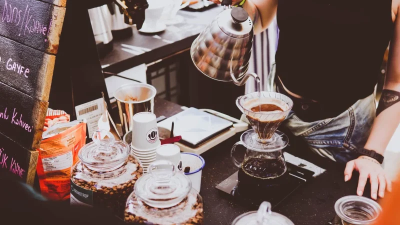 Melitta Plastikowy filtr do kawy 1×4 z łyżką