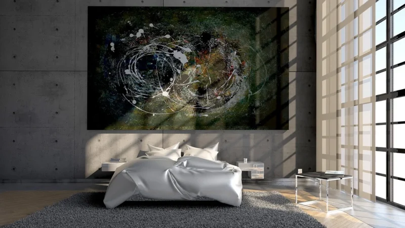 Obraz Na Ścianę Róża Deco 1 Do Sypialni 60×60