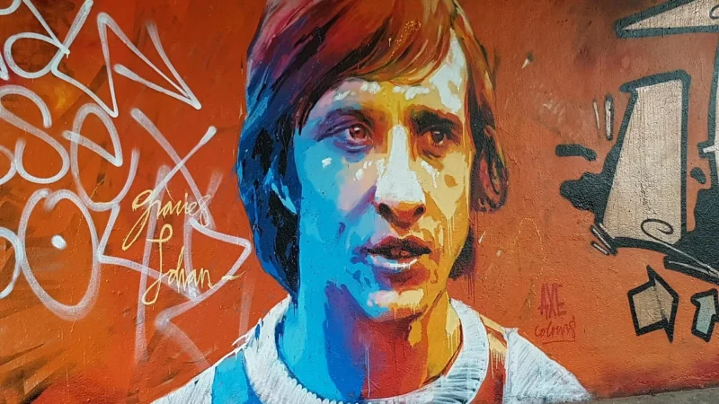 TAPETA MŁODZIEŻOWA SPORT GRAFFITI PIŁKA NOŻNA