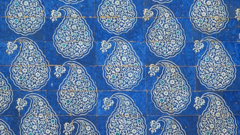 Tubądzin Dots Blue 74,8X1,5