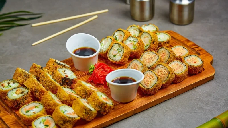 Tulup Deska do krojenia kuchenna Maki 60x52cm (PLDK60X52NN58416422)