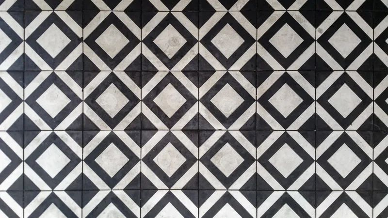 Villeroy&Boch New Tradition Bordiura 15X30 Bianco-Nero